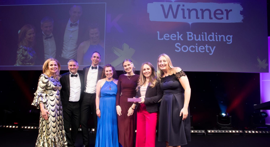 Leek Building Society wins Best SME People Management award